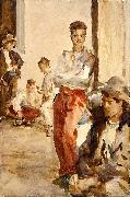 John Singer Sargent Spanish Soldiers oil painting on canvas